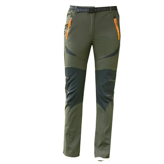 Women Army Green Эластичные быстросохнущие брюки мужские и женские повседневные Ультратонкий дышащий брюки ветровки водонепроницаемые спортивные брюки тактические брюки карго - Цвет: Women Army Green