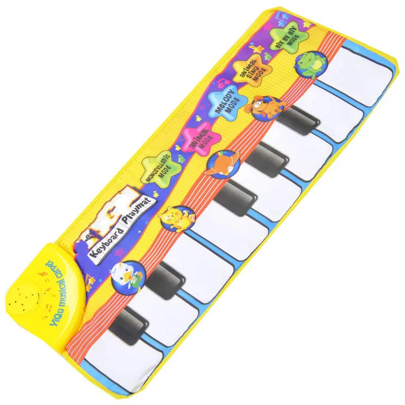  Large Baby Musical Carpet Keyboard Playmat Music Play Mat Piano Early Learning Educational Toys for