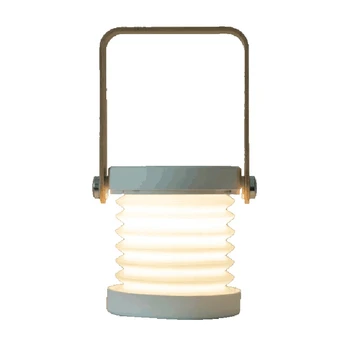 

LED Lantern Light Night Light Creative Folding Eye Protection Table Lamp USB New Strange Home Gift Atmosphere Lamp