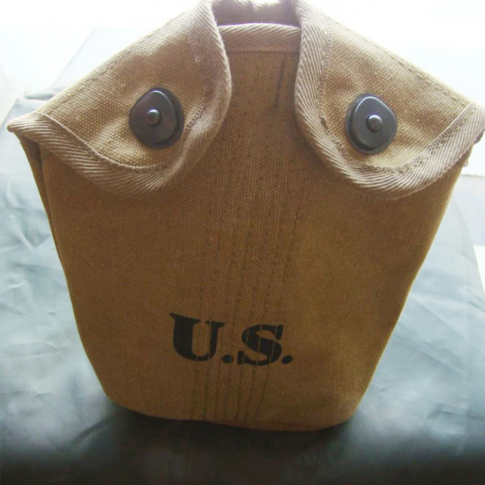 WWII WW2 US ARMY M1910 CANTEEN CANVAS COVER BAG POUCH | Багаж и сумки