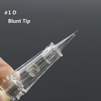 

Blunt Tip Body Art Tattoo Needle 1D In Blunt Tip 20pcs/Lot Permanent Sterilized Tattoo Needle Machine Tattoo Cartridges