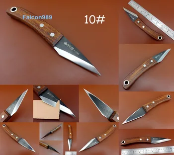 

1pc Japan Steel Leather Craft Utility Skiving Carving Cutting Cutter Knife Tool - Punch Chisel Pricking Iron Needle Edger Awl