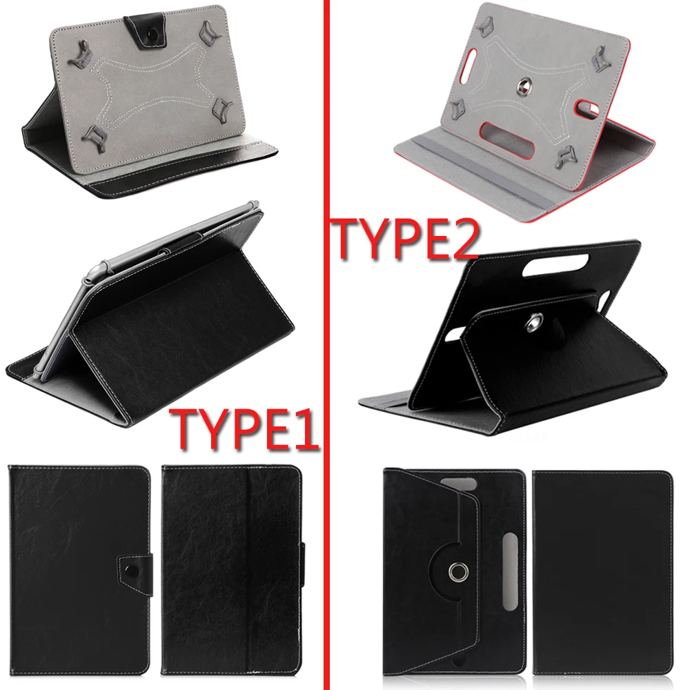 Colorful High-Quality Leather Flip Stand Universal Tablet Case (7 - 10.1)
