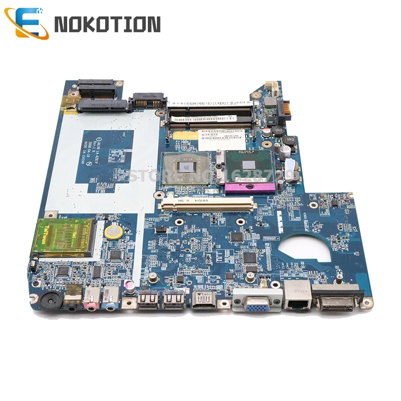 NOKOTION JAL90 LA-4201P MBAQL02001 материнская плата для ноутбука acer aspire 4930g 4930 с графическим слотом PM45 DDR2 Бесплатный процессор