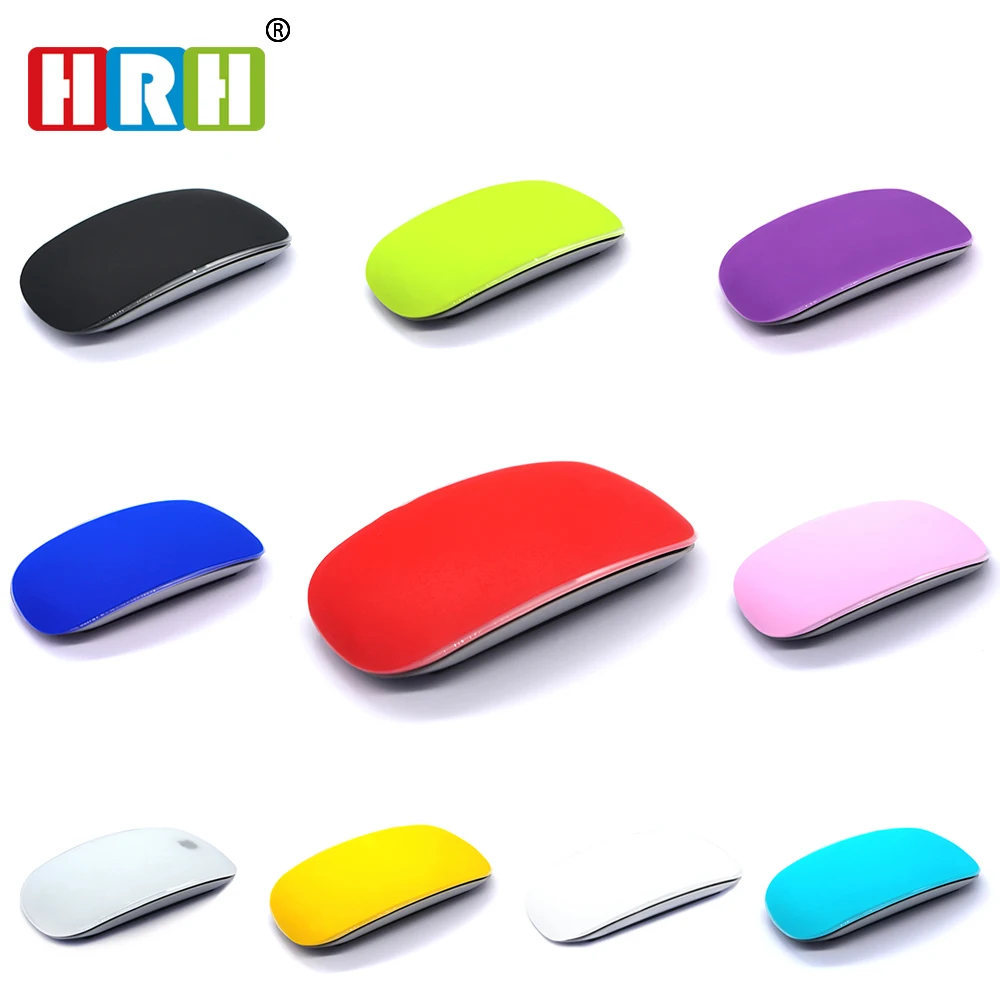 

HRH 2017 Fashion Silicone Mouse Skin Mouse Cover For Apple Macbook Air Pro Retina 11 12 13 15 Protector film Magic Mouse For Mac