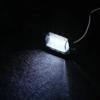 

Taillight Side Light 6LED 6000K 10-30V Truck 6 LED DC12-24V Black Automotive Universal License Plate Light Trucks Bead Step