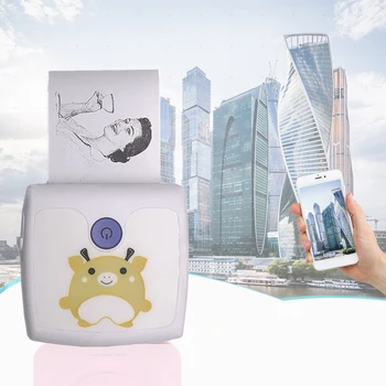 

Mini Portable Thermal Printer Photo Pocket Photo Printer 58 mm Printing Wireless Bluetooth Android IOS Printers