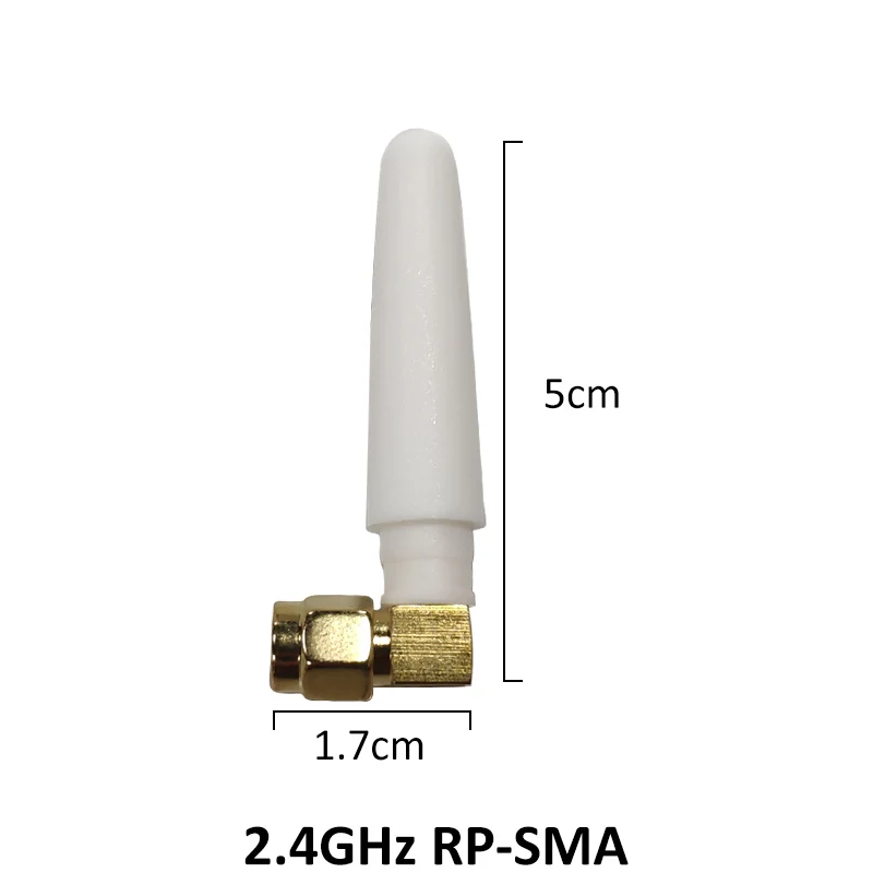 2pcs 2 4GHz WiFi Antenna 2dBi Aerial RP SMA Male Connector 2 4 ghz antena wi 2