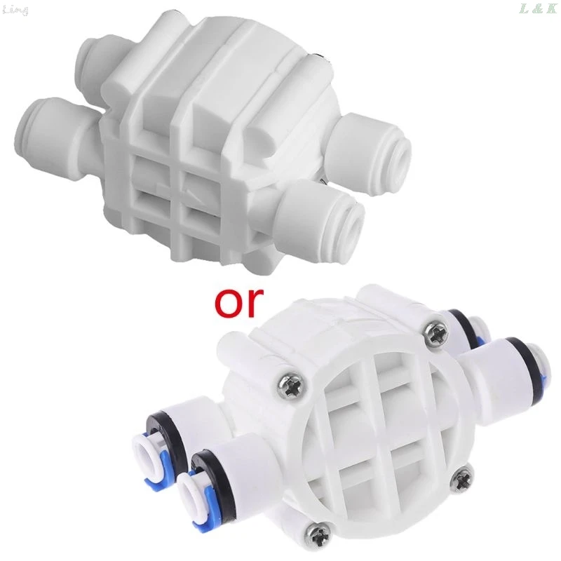 4 Way Ro Auto Shut Off Valve Switch 1 4 Water Purifier Reverse Osmosis System Valve Aliexpress