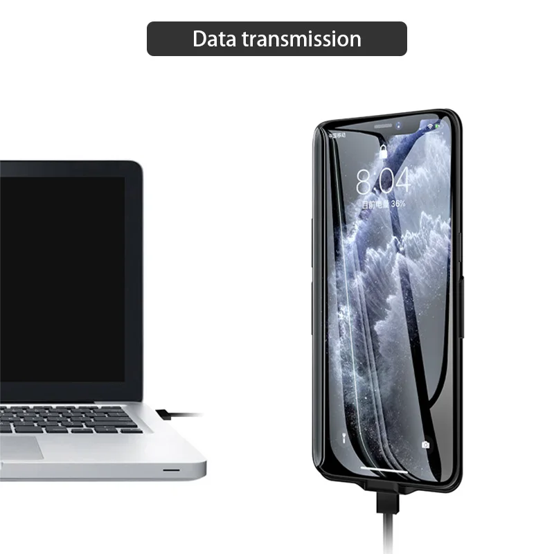 Чехол для внешнего зарядного устройства для iPhone 11 pro max X XR XS Max портативное зарядное устройство резервный внешний аккумулятор чехол для телефона чехол для аккумулятора