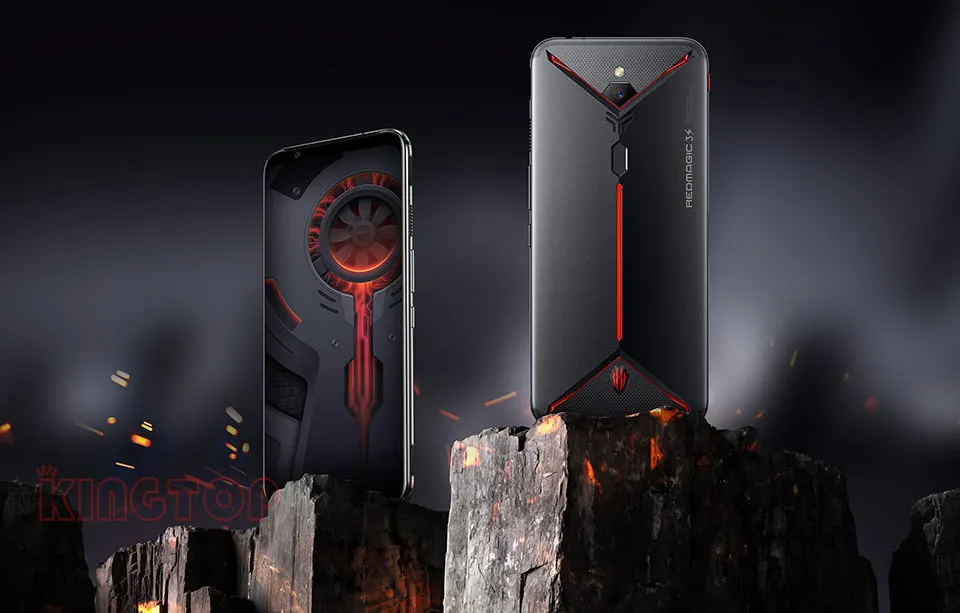 Глобальная версия оригинального мобильного телефона zte nubia Red Magic 3S 8G 128G 6,6" 90Hz Snapdragon 855 Plus 48MP+ 16MP 5000mAh Fastcharge
