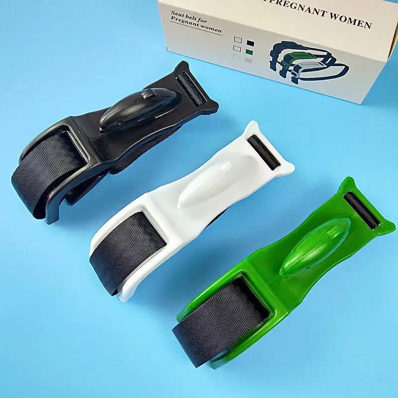 Woman Driving Safe Belt Pregnant Car Seat Belt Adjuster,Comfort and Safety for Maternity Moms Belly,Protect Unborn Baby Pregnant