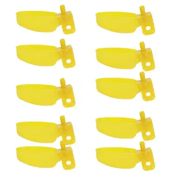 

10PCS Poultry Drinking Bowls Chicken Drinking Cups Bowl Automatic Refill Waterer