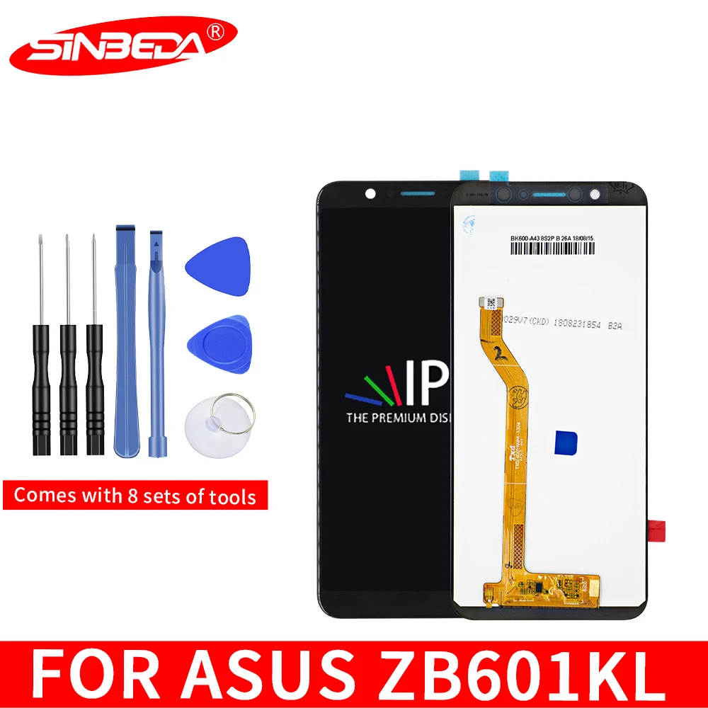 5 99 &quotОригинальный ЖК-дисплей для ASUS Zenfone Max Pro (M1) ZB601Kl сенсорный экран с рамкой ZB601KL