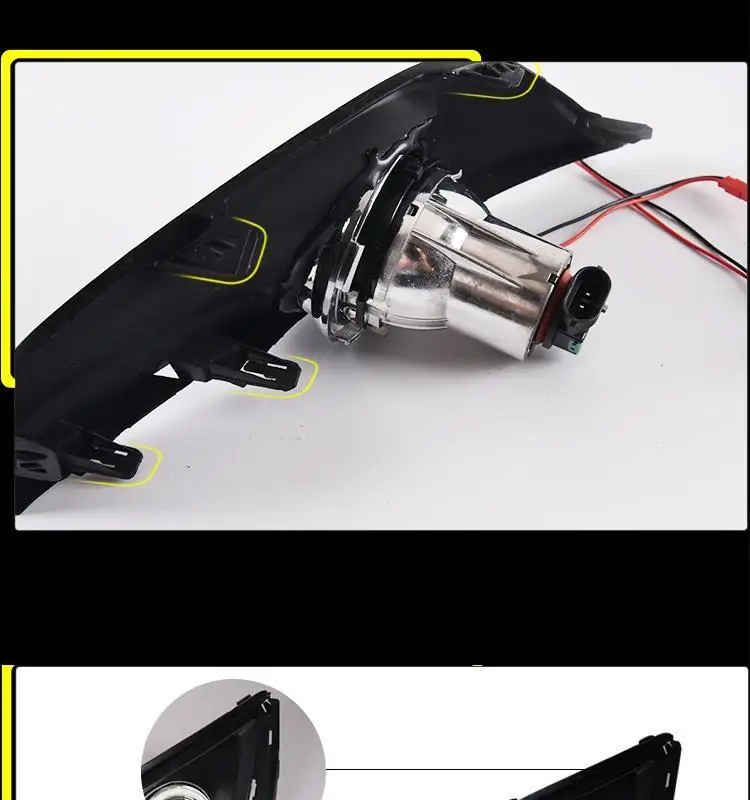 Luces Neblineros Para авто Drl светодиодные ходовые наружные стильные передние противотуманные фары для автомобиля 12 13 для Buick Regal