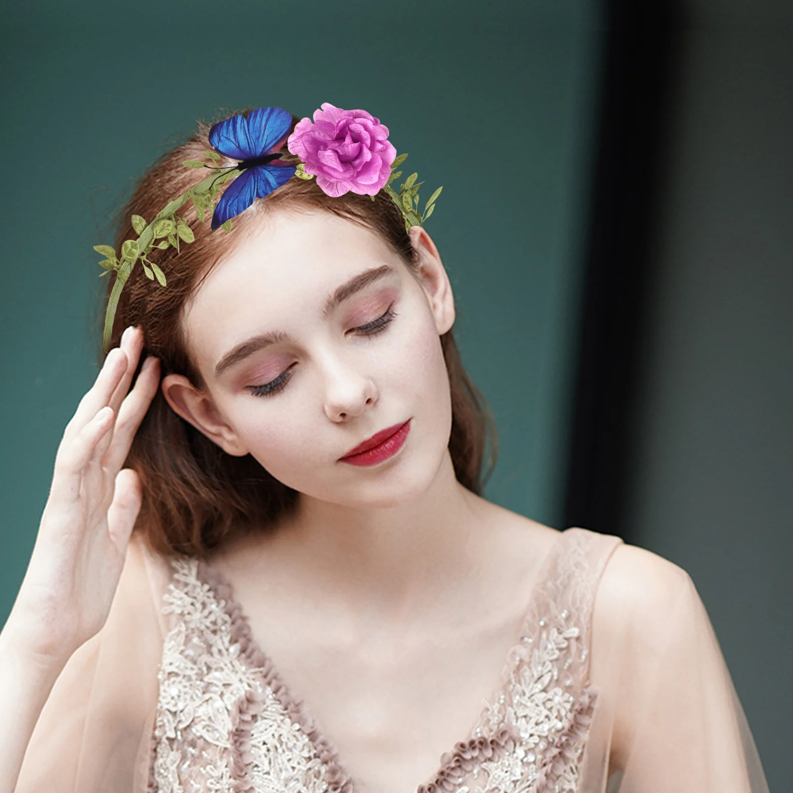 Candygirl Butterfly Bow Headbands Hoop Hairpin Floral Fabric Kids Women Hairbands Printing Headdress Hair Accessories Headwear Candygirl Butterfly Bow Headbands Hoop Hairpin Floral Fabric Kids Women Hairbands Printing Headdress Hair Accessories Headwear