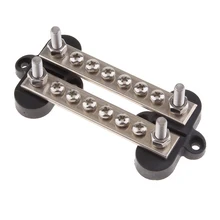 12 точечный распределительный блок питания, двойной распределительный блок, шина