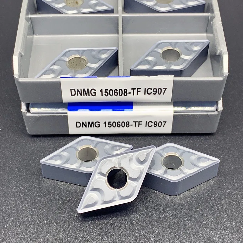 

10PCS carbide insert DNMG150608 TF IC907 IC908 high quality CNC lathe parts tool DNMG 150604 milling machine insert
