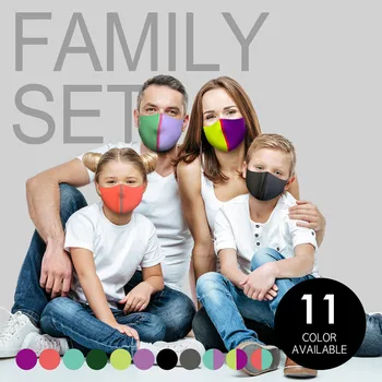 

Family 4 Pk Face Mask Dry Tech Reusable Washable Cover Breathable Protect Mascarilla Reutilizable Mondkapjes Mascherine Masque