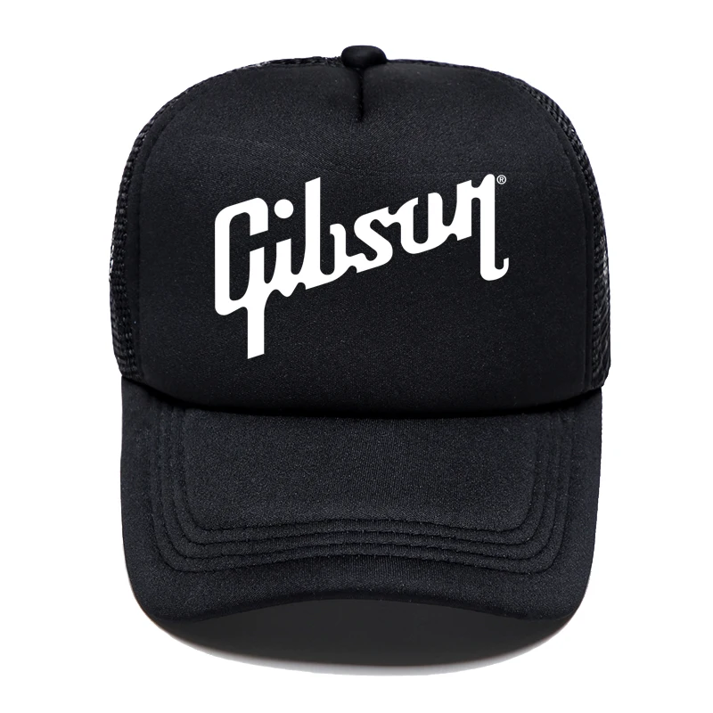 Модная шляпа Gibson, бейсболка с принтом, мужская, wo, мужская, летняя, трендовая, Молодежная, Джокер, шляпа от солнца, Gibson, хип-хоп, шляпа, пляжный козырек, шляпа