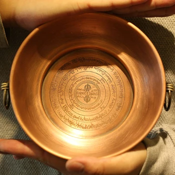 

Censer High quality unique antique handicraft copper products incense burner stove Buddhism uses sandalwood stove