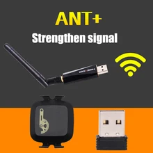 THINKRIDER ANT + USB gelişmiş verici alıcı uyumlu Garmin bisiklet bilgisayar ANT sopa hız ritim sensörü