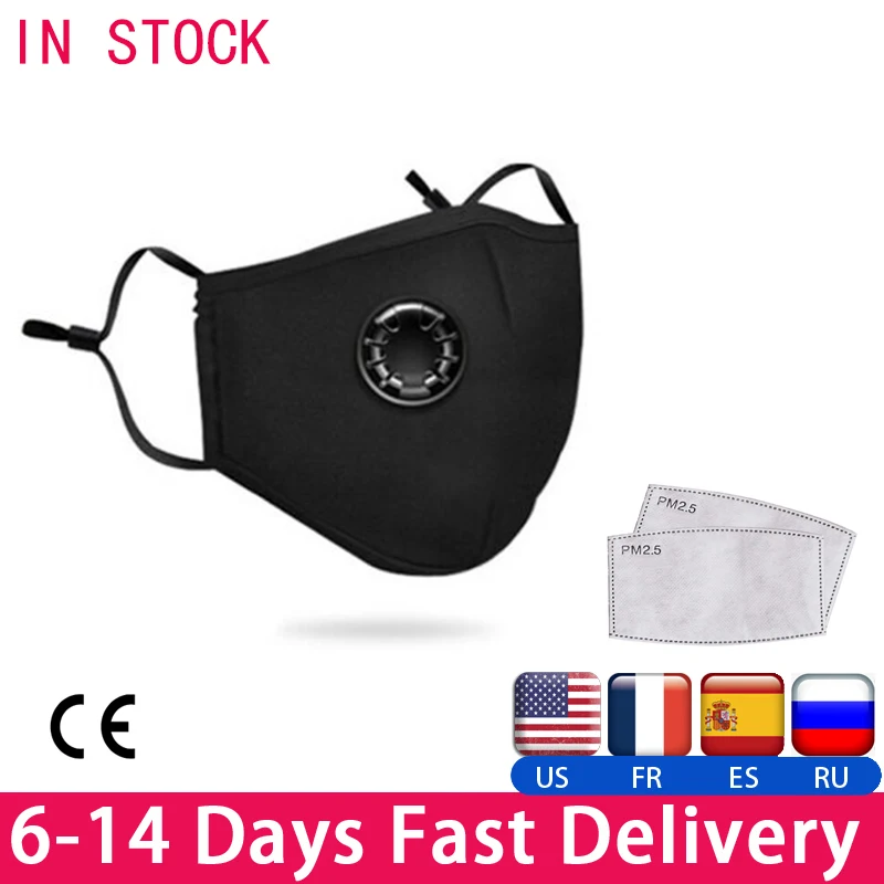 

N95 Mouth Face Mask PM2.5 Anti Haze/Anti Dust Mouth Mask Respirator Mascaras With Carbon Filter Respirator Mask As ffp3 ffp2