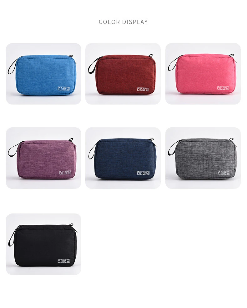 Multifunction Men Women Hanging Cosmetic Bag Folding Travel Organizer Toiletry Wash Make up Storage Pouch Beautician Makeup Bag