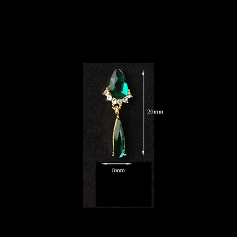 New Design Nail Art Pendants Charms Tassels AB Butterfly Magic Crown Diamonds Luxury Christ Angel Nail Dangle Ornaments 3D