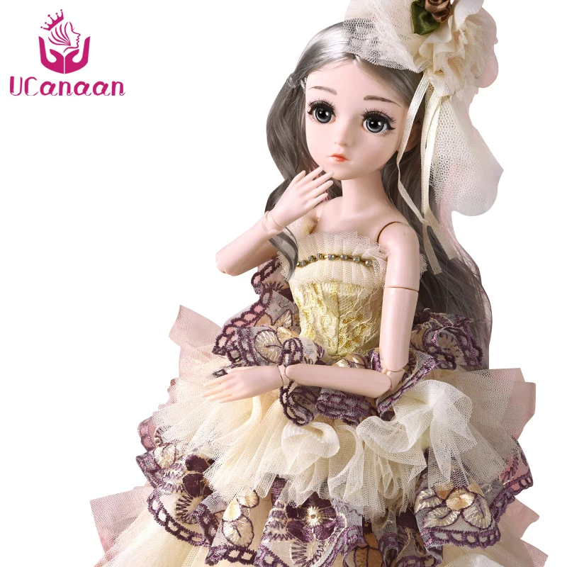 Девочка кукла BJD кукла девочка 1/4 SD кукла мягкая кукла 18 дюймов 18 шаровые шарнирные куклы