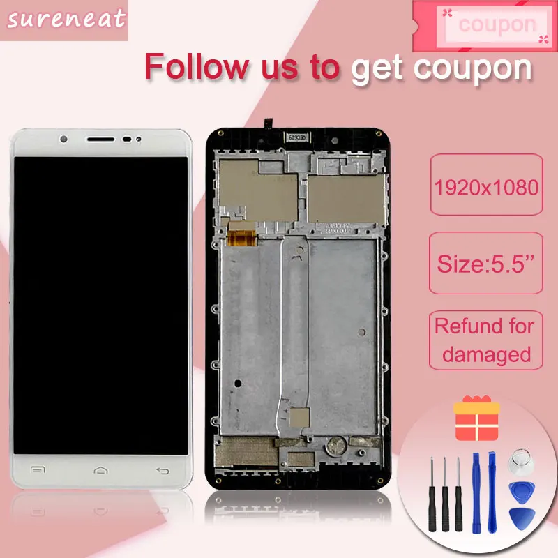 5 ''Для Doogee F7 ЖК-дисплей Дисплей + Сенсорная панель экрана для замены в сборе с