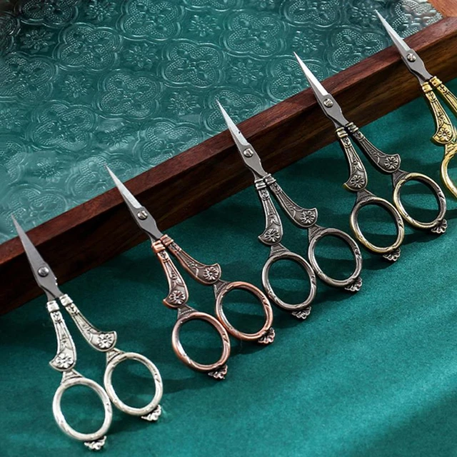 Vintage Sewing Scissors Embroidery Stork Scissors Stainless Steel Tailors  Scissors for Sewing DIY Crafting Needlework Shears - AliExpress