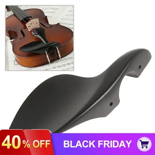 Ebony подбородок для 4/4 скрипки chinest Музыкальные инструменты части и аксессуары
