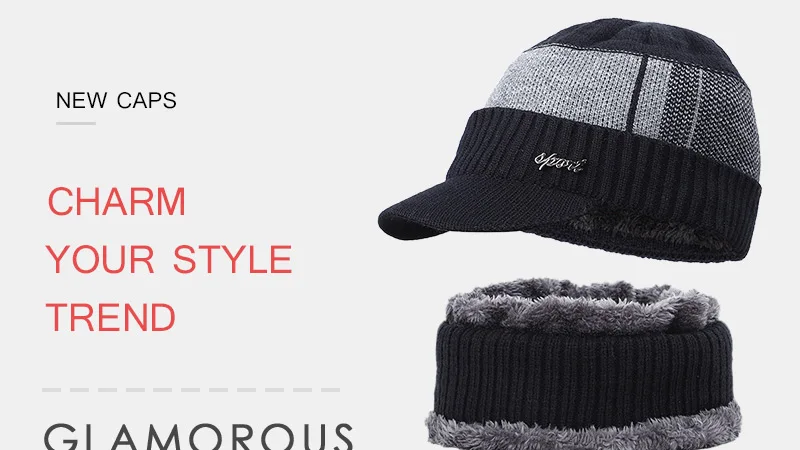 NEW Winter Hats Skullies Beanies Hat Winter Beanies For Men Women Wool Scarf Caps Balaclava Mask Gorras Bonnet Knitted Hat