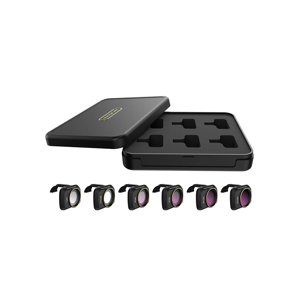 Аксессуары для дрона для DJI Mavic 6 шт./компл. DJI Mavic Мини УФ фильтры ND CPL 4/8/16/32 NDPL комплект Камера Комплект фильтров для объектива