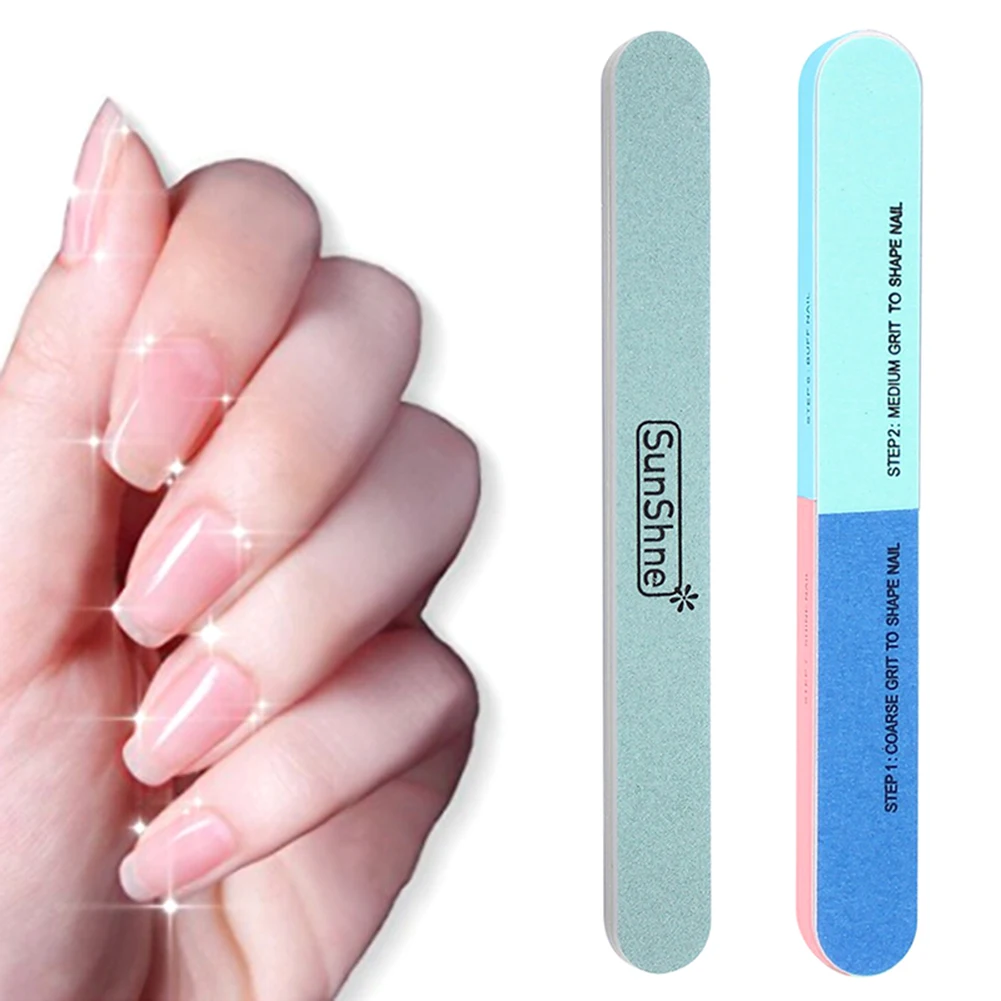 

1PC Double-sided Nail File Sanding Polishing Buffer Block UV Gel Nail Polisher Manicure Pedicure Tools Nail Care Tools 2020