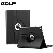 Для iPad 10,2 чехол GOLP из искусственной кожи с откидной подставкой Держатель Авто Режим сна/Пробуждение Смарт-Чехол для iPad 10,2 7-го поколения