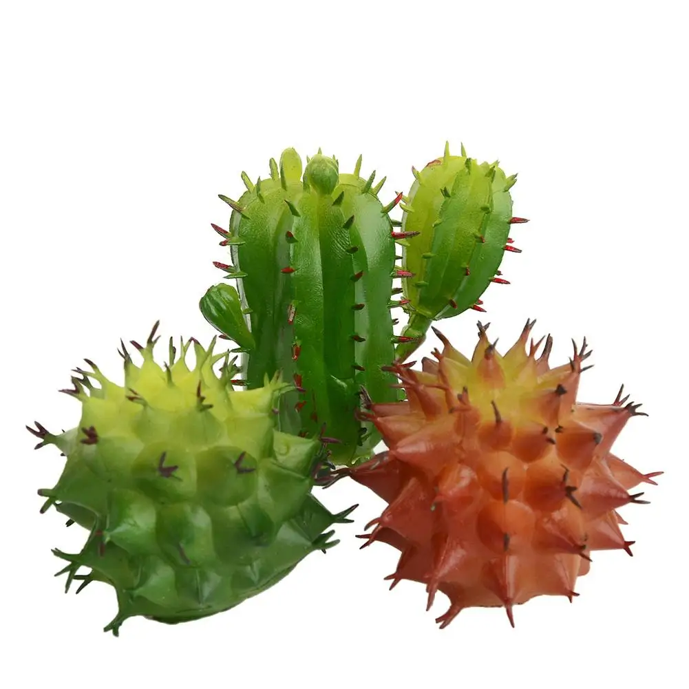 

1Pc Artificial Cactus Succulent Artificial Plastic Plants Artificial Plants Fake Plants Home Decoration Accessories Home Decor