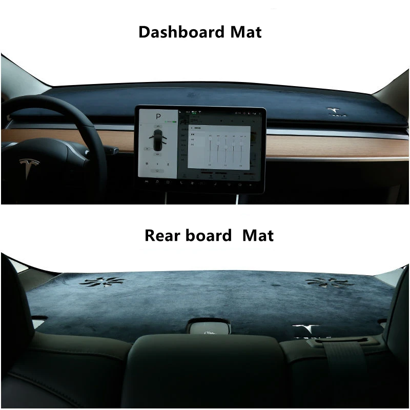 Custom Fit Dash Mat Dashboard Cover Pad for Tesla Model 3 Model Y