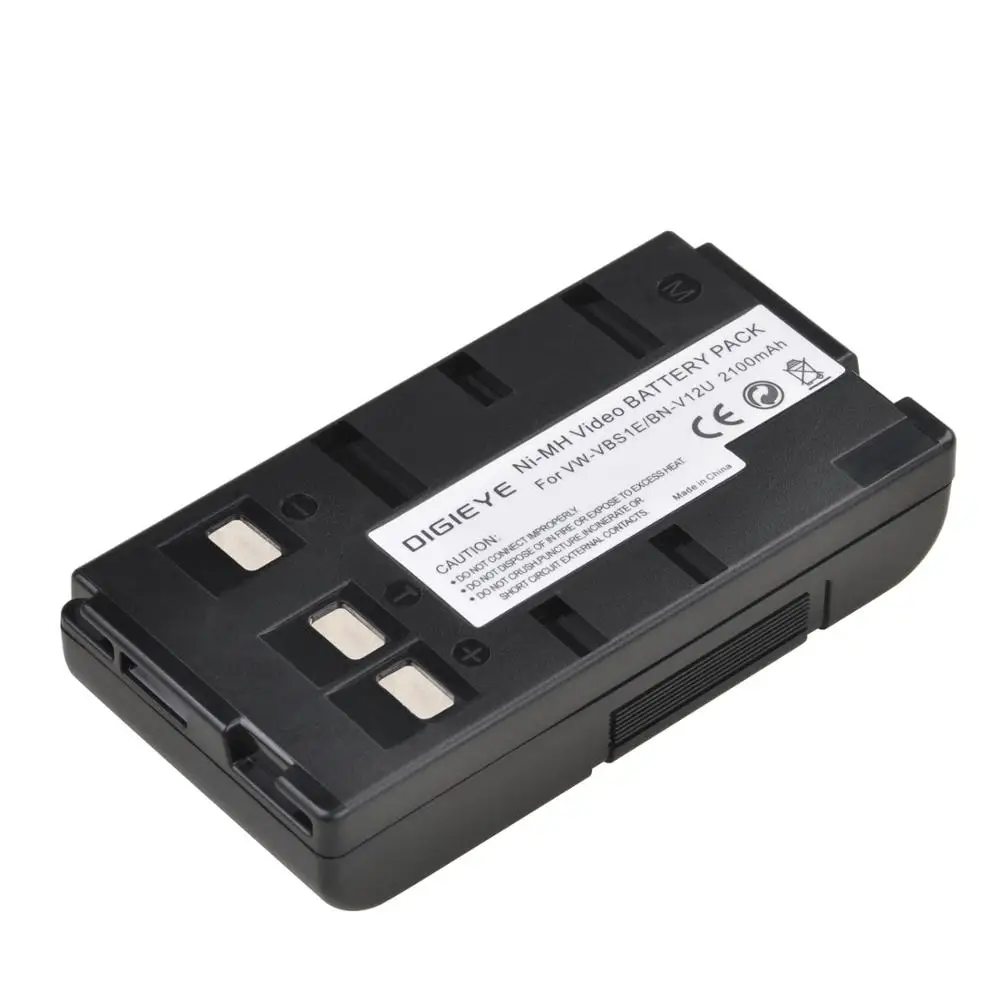 Camcorder Battery 2100mah BN-V12U VW-VBS1E For JVC BN-V10U BN-V11U BN-V12U BN-V14U BN-V15 BN-V18U BN-V22U BN-V24U BN-V25U