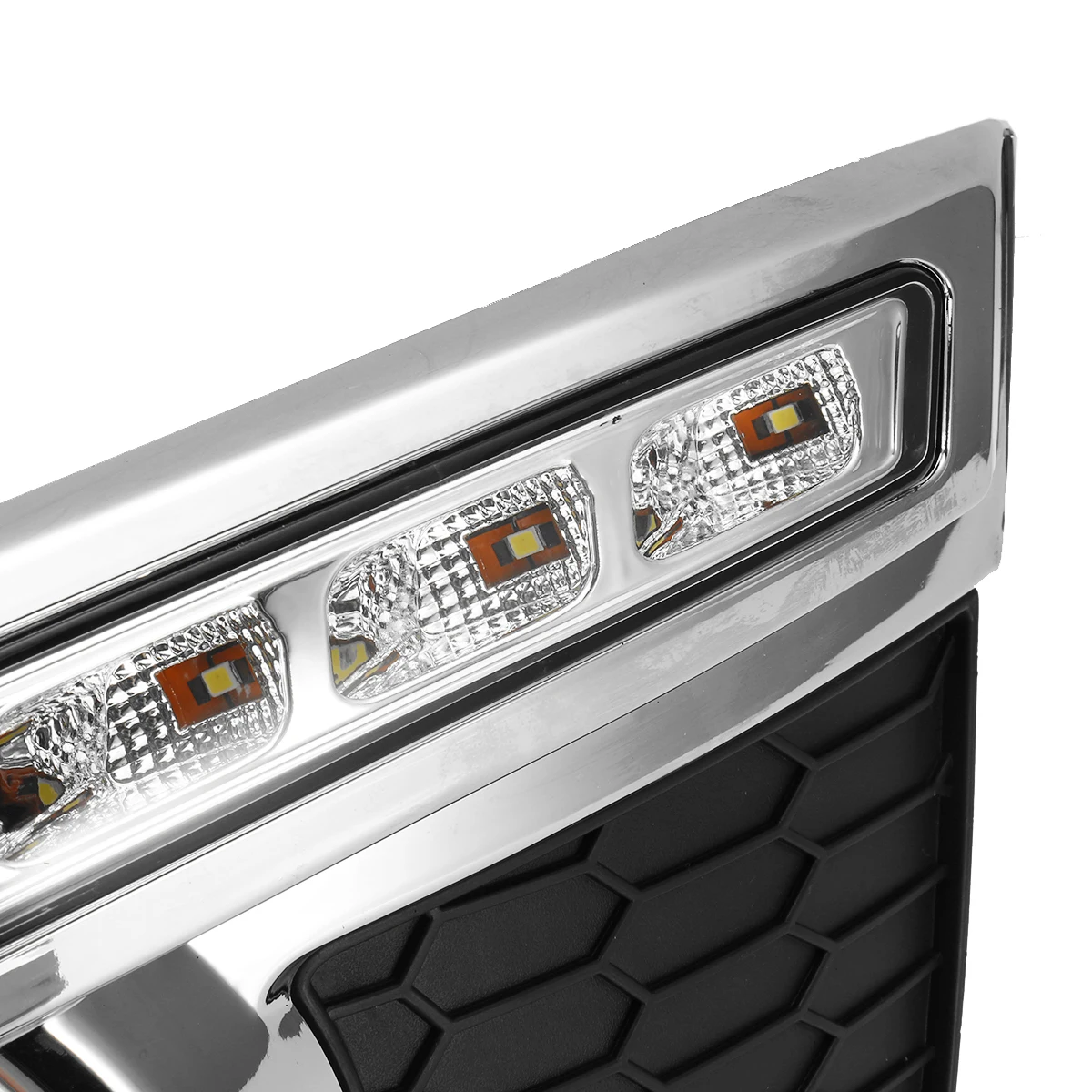 Белый СВЕТОДИОДНЫЙ дневной ходовой свет для CHEVROLET Chevy CAPTIVA 2011 2012 2013 передний бампер Drl дальнего света сигнальная лампа автомобильные аксессуары
