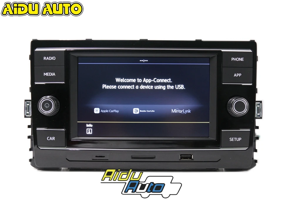 Carplay MIB радиоприемник 5GG035280D/E CarPlay Mirrorlink для VW T-ROC POLO GOlf 7 VII Sportvan Passat B8