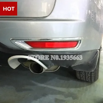 

For Subaru Forester ABS Chrome Rear Tail Fog Light Trim Cover 2009-2012 2pcs Car Decor