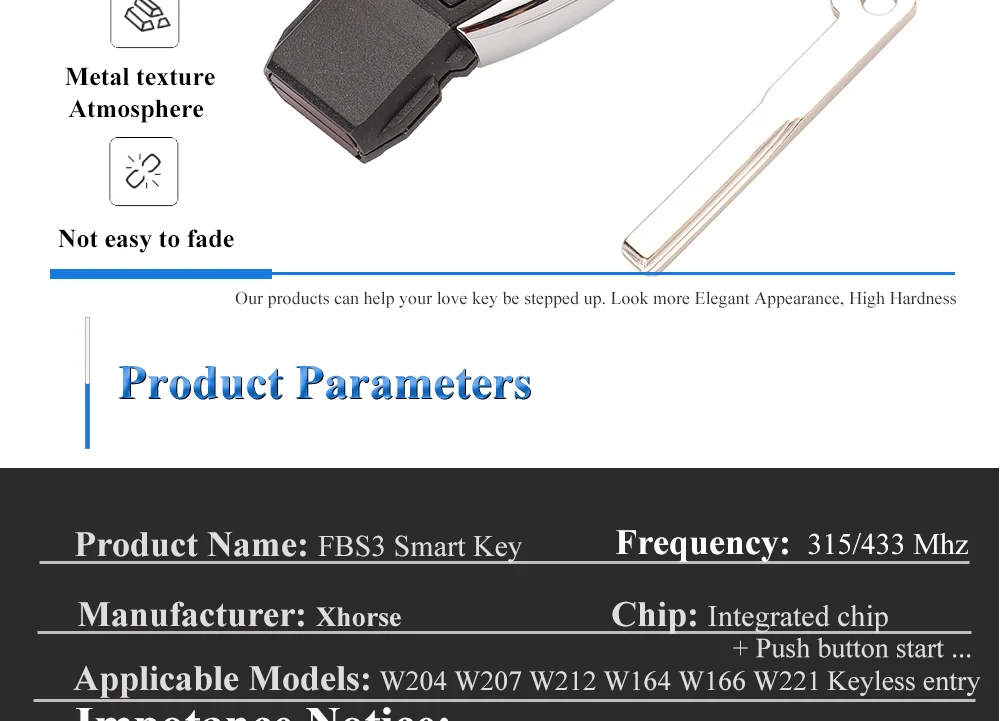 Chiave/Telecomando Per Mercedes Benz W221 W216 W164 W251 Smart Key Swap 433/315mhz Fbs3 Promixity Card - Vvdi Universal Fbs3 Go Mercedes - Habe58ce34bba4ab69a83f951d24e03fae