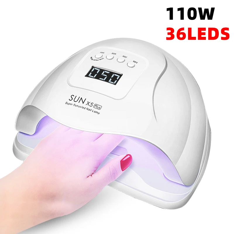 

SUN X5 Plus UV LED Lamp For Nails Dryer 110W/36W LCD Display Ice Lamp For Manicure Gel Nail Lamp Drying Lamp For Gel Varnis