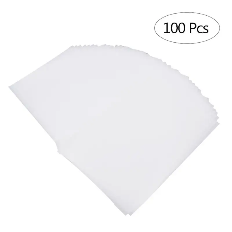 Papel de calco translúcido para caligrafía, 100 Uds., 16K