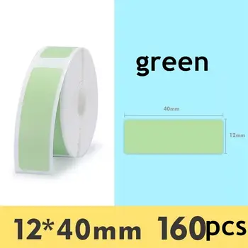 

Niimbot D11 Mini Label printer paper Printing Label Waterproof Anti-Oil Price Label Pure Color Scratch-Resistant Label Stick