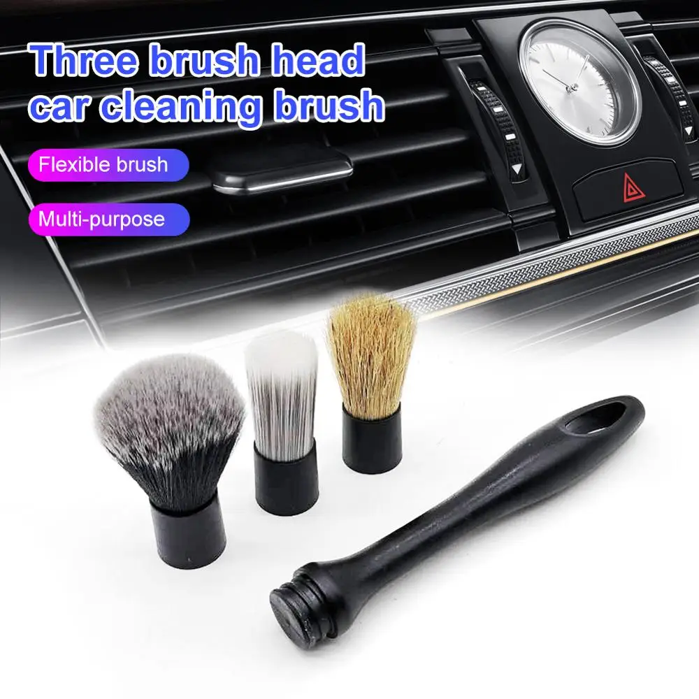 

Car Detaillering Cleaning Brush Tool Car Beauty Details Brush Gap Dust Brush Air Conditioner Outlet Cleaning Brush Dust Remove