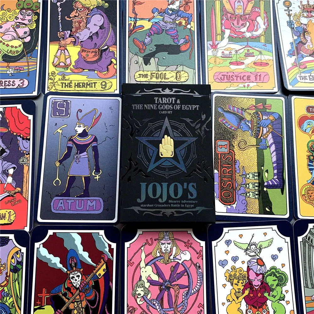 Featured image of post Jojo Tarot Cards 22 tarot cards 9 egyptian god cards