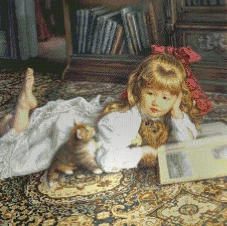 

ONEROOM Embroidery Counted Cross Stitch Kits Needlework - Crafts 14 ct DMC Color DIY Arts Handmade Decor - The Astrologer